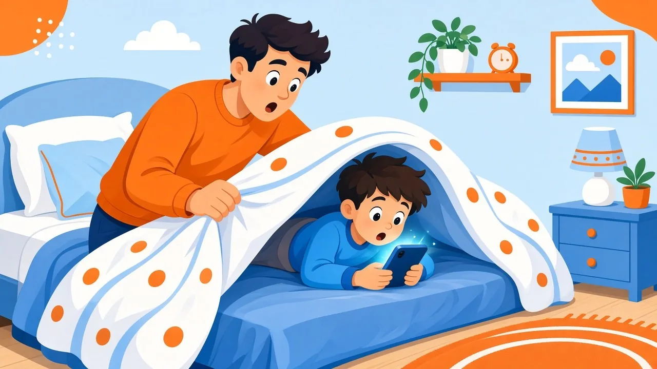 Which online behavior is your child hiding from you?